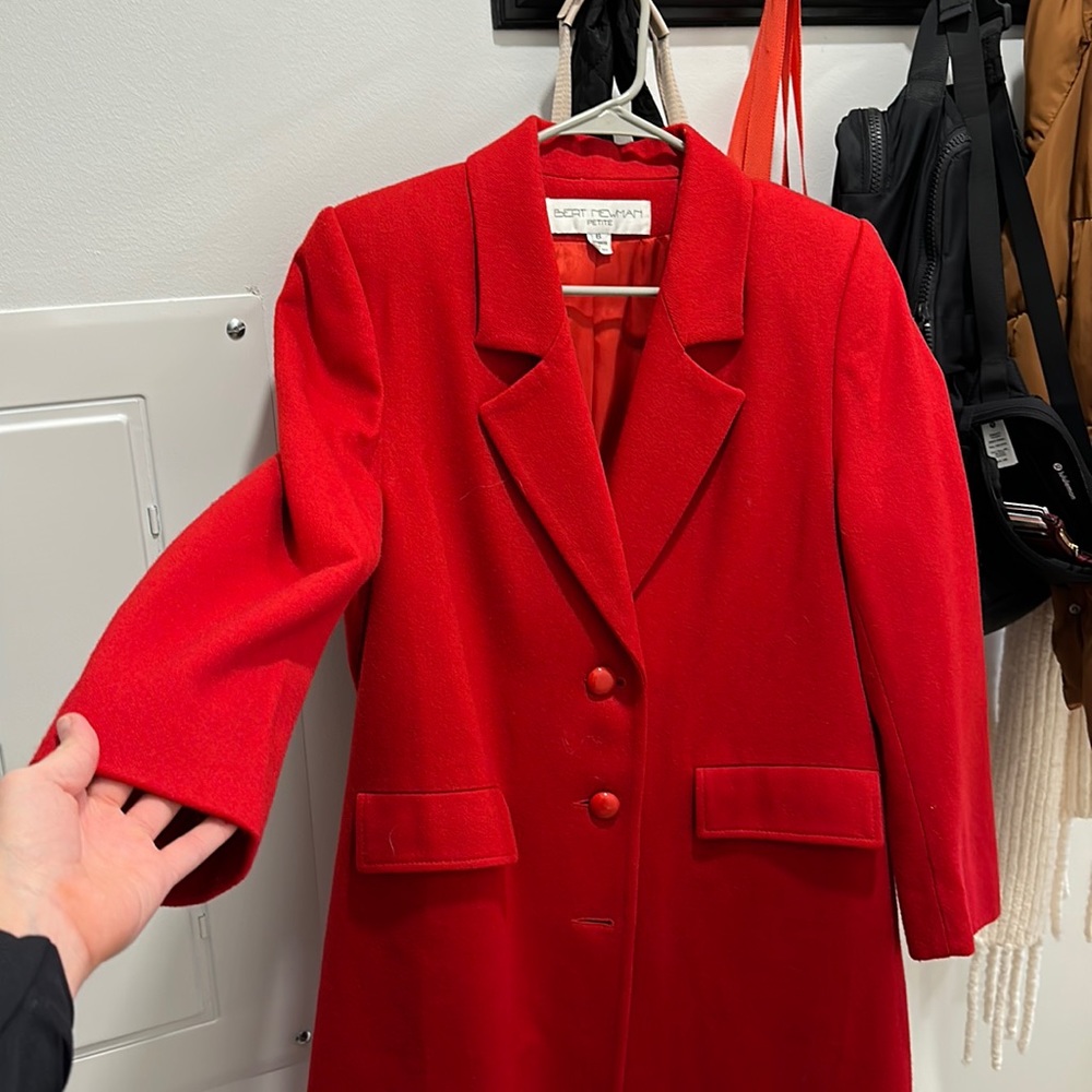 Vintage Bert Newman Peacoat